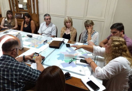 Concejales y funcionarios de la Secretara de Desarrollo Social